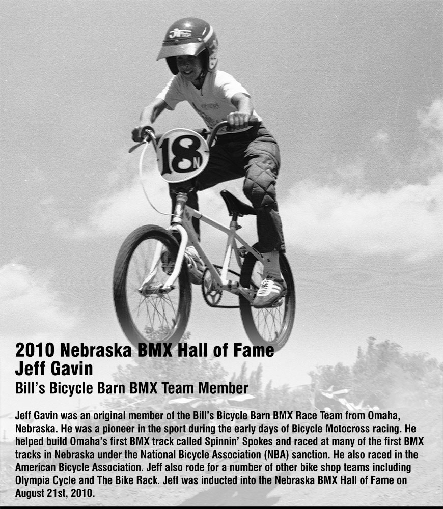 Jeff Gavin | Nebraska BMX Hall of Fame