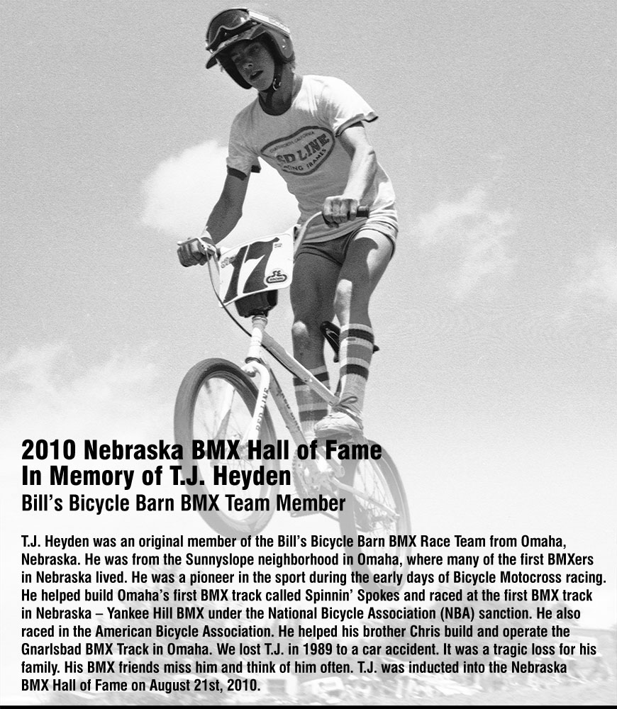 T.J. Heyden | Nebraska BMX Hall of Fame